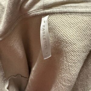 Fabletics Cream Knit Hoodie